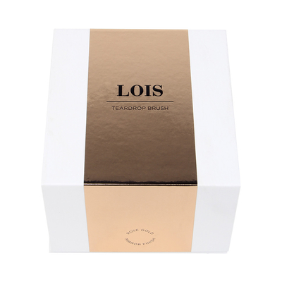 Eco Paper Cardboard Luksusowe kosmetyczne pudełko upominkowe Białe magnetyczne z logo