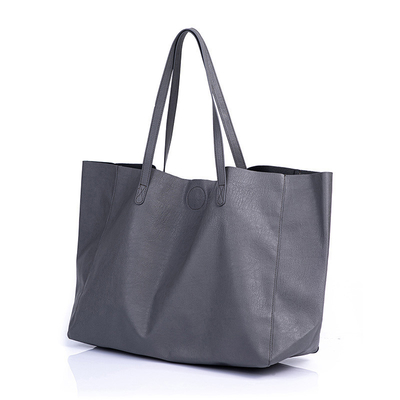 Wielokrotnego użytku damska torba ze skóry PU L39 x W16 x H30 cm