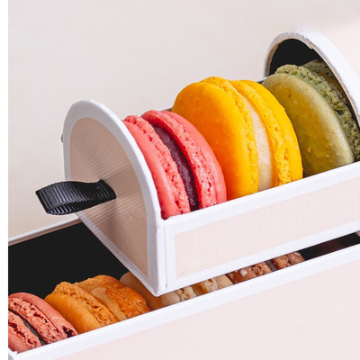 Ciasteczka Świąteczne Pudełko Macaron Tektura Niestandardowe