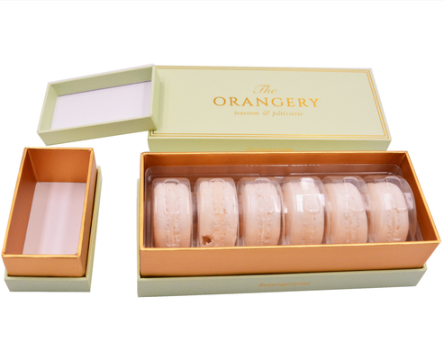 dobra cena Niestandardowe dwuczęściowe wieczko i podstawa Pudełko kartonowe Macaron Luxury w Internecie